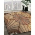 thumbnail image 3 of Ahgly Company Machine Washable Indoor Rectangle Transitional Dark Sienna Brown Area Rugs, 2' x 3', 3 of 7