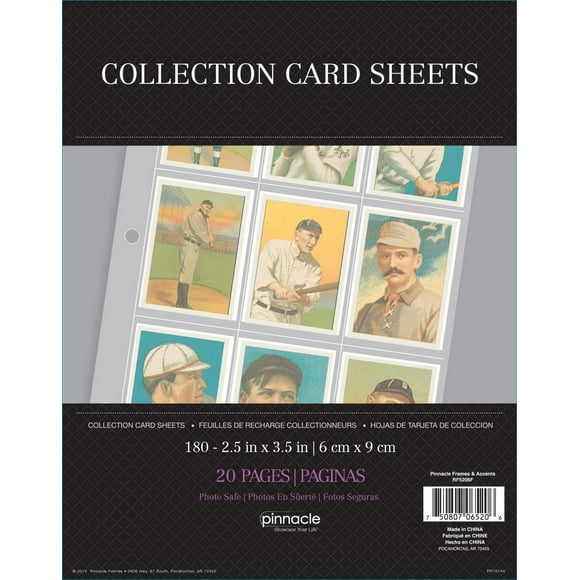 Pages d'album pour cartes à collectionner Paquet de 10