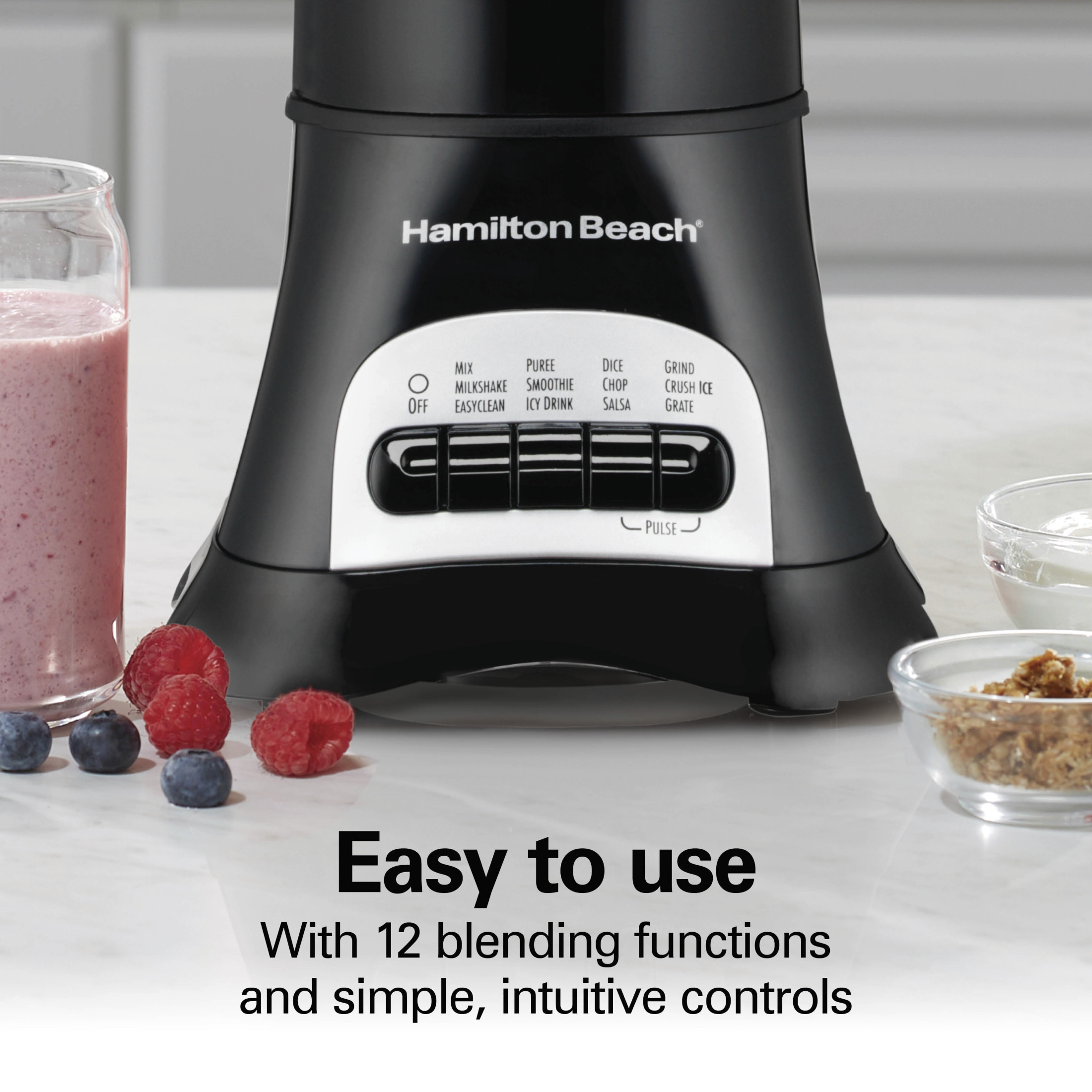 Hamilton Beach Smoothie Blender, 40-Oz Glass Jar, 700W photo 6