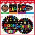 thumbnail image 3 of Platos y servilletas Qyeahkj de Party Supplies para el regreso a la escuela, 100 unidades, 3 of 8