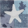 thumbnail image 2 of Gibbons, Lauren 15x15 White Modern Wood Framed Museum Art Print Titled - Beach Star, 2 of 4
