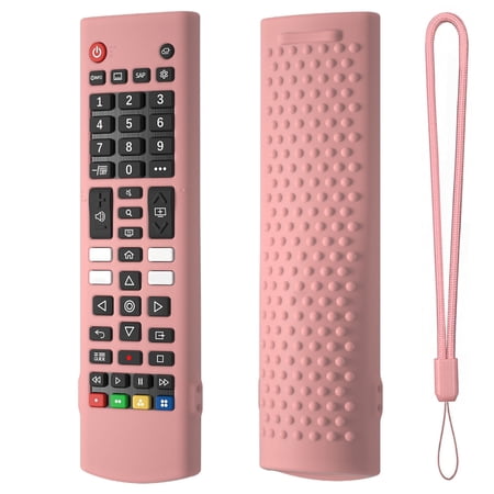 ZPAQI Soft Silicone Remote Cover for AKB76040302 TV Controllers Water Washable