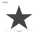 thumbnail image 2 of Recortes de Papel Estrella Unique Bargains Confeti Adornos para Cumpleaños Fiesta Aula Boda 5.9 Pulgadas Oro Plata Paquete de 50, 2 of 5