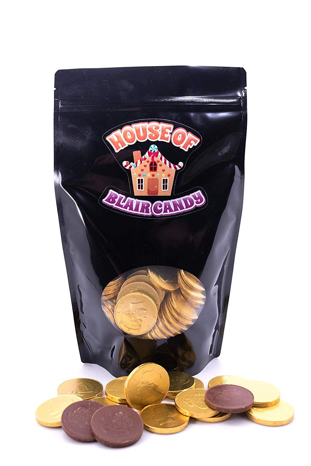 Chocolate Large Half Dollar Coins - 2 lbs.