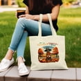 thumbnail image 3 of Thanksgiving Doberman Pinscher Pilgrim Grateful, Thankful, Blessed Fall Welcome Canvas Tote Bag Doberman Dog Lover Gifts Reusable Shopping Grocery Bag - 00021, 3 of 5