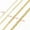 Gold plated, variant on 2M/Lot Stainless Steel Gold Plated Oval Link Chains Bulk Accessories For Jewelry-1.5mmx0.3mmx2M-Gold plated