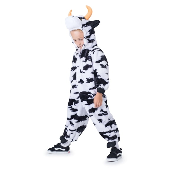 Mono de felpa para niños pequeños Costume Dress Up America Cow