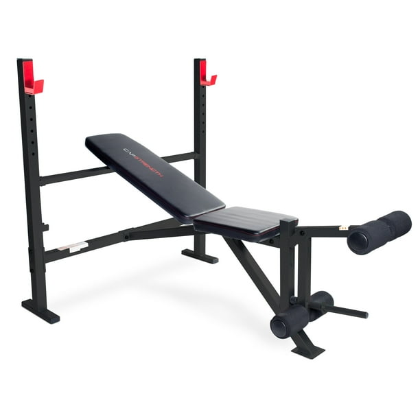 CAP Strength Deluxe Weight Bench, Black