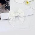thumbnail image 4 of Women Big Bow Elastic Waist Belt, Stretchy Wide Waist‑band Decorative Sash for Dress, Coat and Down Jacket, 4 of 4