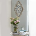 thumbnail image 2 of Stratton Home Decor Whitewash Distressed Iron French Country Scroll Wall Accent, 2 of 2