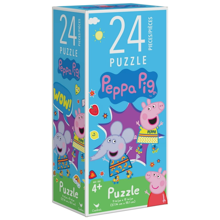 Peppa Pig 24-Piece Jigsaw Puzzle, for Families and Kids Ages 4 and