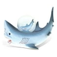 thumbnail image 5 of Puzzled Shark Intricate Meticulous Handcrafted Ocean Animal Sculpture Figurine Bedroom Living Work Tabletop Accent Marine Sea Wildlife Multi-color Resin Snow Globe, 5 of 5