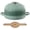 5 Quart - Green (Silicone Bread Sling), variant on Davivy 5QT Red Cast Iron Bread Oven – Dutch Oven with Silicone Mini Pot Holders – For Sourdough Baking, Braising, Marinating & Slow Cooking – Kitchen Essential