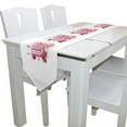 thumbnail image 3 of EREHome Happy Valentines Day Rose Table Runner 13x70 Inches Pink Table Top Decoration, 3 of 5