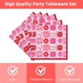 thumbnail image 2 of Princess Birthday Party Decorations, 96 Pcs Four Ever a Princess Plates and Napkins Forks Tableware Set, Girls 4th Birthday Party Supplies Disposable Plates Set for 24, 2 of 7
