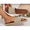 Apricot, variant on Women's Sandals Bohemian Open Toe Flat Beach Slide Comfortable Footwear