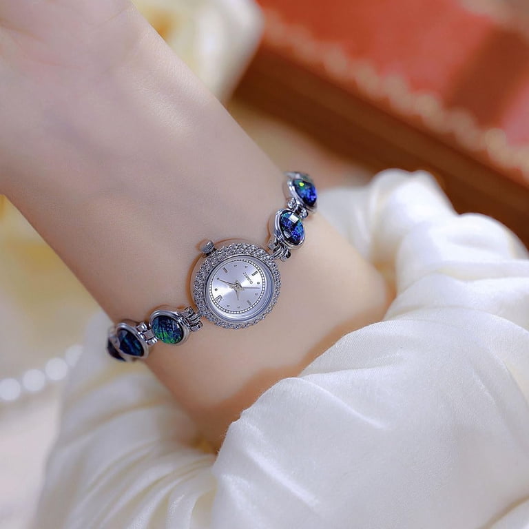 Luxury Crystal Bangle Watch Ladies\' Fashion Waterproof Wristwatch Women main image 3