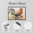 thumbnail image 6 of WFSposter Rooster Kitchen Decor Wall art - Farmhouse Canvas Painting Picture Prints Artwork for Home Decor, 6 of 7
