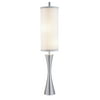 Adesso Geneva Floor Lamp, Finished Steel