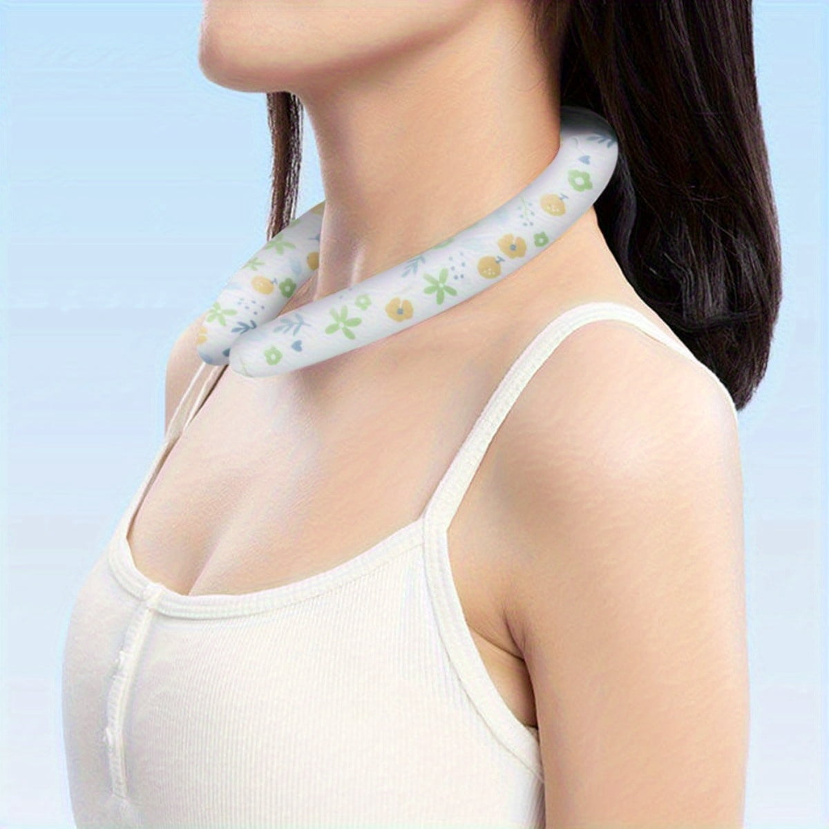 Elegant Choise Neck Cooling Tube, Reusable Cooling Neck Sleeve, Wearable Neck Cooler Suitable For Hot Weather, Freezing Temperature Below 28 ° C (90 ° F), Summer Hot Wave