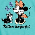 thumbnail image 3 of Disney - Minnie Mouse - Kitten Expurrt - Toddler & Youth Girls Short Sleeve Graphic T-Shirt, 3 of 5