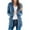 Blue, variant on Sweater Coat for Women, Sweaters Womens Open Sleeve Knit Boho Long Patchwork Coat Cardigan Pockets Front Sweater Womens Winter Coat