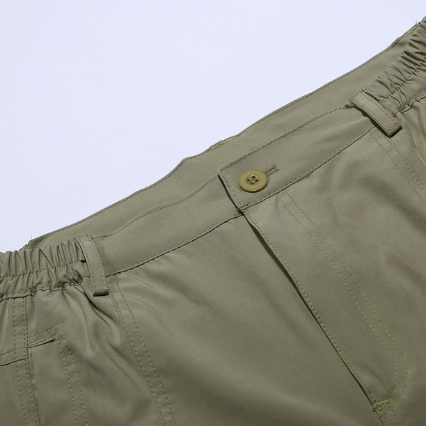 Pantalon Cargo Homme Siyecaoo - Coton, Multiple Poches, Coupe Décontractée, Fermeture éclair, Taille Mi-haute