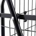 thumbnail image 3 of Shopping Cart, Folding Grocery Utility Cart with Swivel Wheels, 90 LBS Large Load Capacity, Heavy Duty Rolling Laundry Basket Butler for Laundry, Shopping, Camping, Grocery, Luggage, Black, 3 of 11