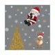 thumbnail image 1 of Cateissary 2 piezas de pegatinas navideñas para ventana, alce antiestático Visible de doble cara, pegatinas de espejo de estilo lindo de Kits de decoración para fiestas, 1 of 6