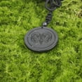 thumbnail image 5 of Zodiac Shungite Pendant Necklace - Natural Healing Stone with Engraved Constellation Symbol for Astrology Lovers (Capricorn), 5 of 8