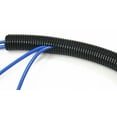 thumbnail image 4 of 100' 3/4" Split Wire Loom Conduit Polyethylene Tubing Black Color Sleeve Tube, 4 of 4