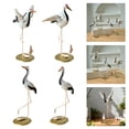 thumbnail image 2 of Garden Flamingoes Statue Courtyards Lawn Patios Unique Ornaments Outdoor, 2 of 17
