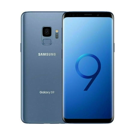 Samsung SM-G960U Galaxy S9 64GB Blue Verizon Smartphone Coral Blue