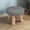 Gray, variant on Topukaiba Round Stool Backless Counter Height Stool Solid Wood Legs Upholstered Seat Vanity Stool for Living Room Bedroom Makeup Desk Entryway Kids Stool, 10.6"x6.7", Gray