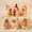 6Pcs: A+B+C+D+E+F, variant on 5.13" Capybara Plushies Toy Keychains Bag Charms, Cuddly & Soft Fashion Capybara Stuffed Animal Plush Bag Accessories, Birthday Christmas Graduation Back to School Gift for Teens & Women
