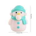thumbnail image 2 of Eoozwa Santa Claus Snowman Elk Christmas Tree Stress Ball Set Christmas Squishies Bulk Stress Relief Squeeze Toys for Family Friend Adult Gift Collect, 2 of 6