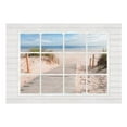 thumbnail image 3 of Tiptophomedecor Landscape Wallpaper Wall Mural - Window & Beach, 3 of 4