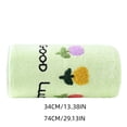 thumbnail image 3 of Kyusrd Velvet Hand Towels for Bathroom,Cotton Soft Absorbent Decorative Hand Towel for Face Spa Bath Gym Kitchen,Green,34x74cm, 3 of 6