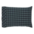 thumbnail image 3 of VHC Brands, Pine Grove Plaid Standard Pillowcase, Green, 21x30, Set of 2, 3 of 3