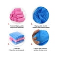 thumbnail image 5 of Premium Disposable Shoe Covers, Durable & Low Water Resistant, 100 Pack(50 Pairs) Shoe Covers, Non-slip, Recyclable, PiLELINTA/Blue Stretchable Boot&Shoes Cover for Home,Offices, 5 of 5