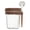 Coffee, variant on Overnight Oats Containers with Lids and Spoons,3.42X4.4 Inch Glass Jars,Airtight Overnight Oat Jars,Leakproof Yogurt Parfait Cup,Oatmeal Container for Cereal Vegetable Salad Yogurt Meal Prep,Pink