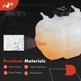 thumbnail image 5 of A-Premium Engine Coolant Overflow Recovery Reservoir Tank [with Cap] Compatible with Chrysler Pacifica 2017-2021, Grand Caravan 2021, Voyager 2020-2021, 3.6L, 5 of 5