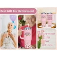 thumbnail image 4 of Retirement Gifts for Women, 40 oz Stainless Steel Tumbler with Handle and Straw, Retirement Party Decorations, Retirement Gifts for Mom, Grandma, Retirees, 4 of 6