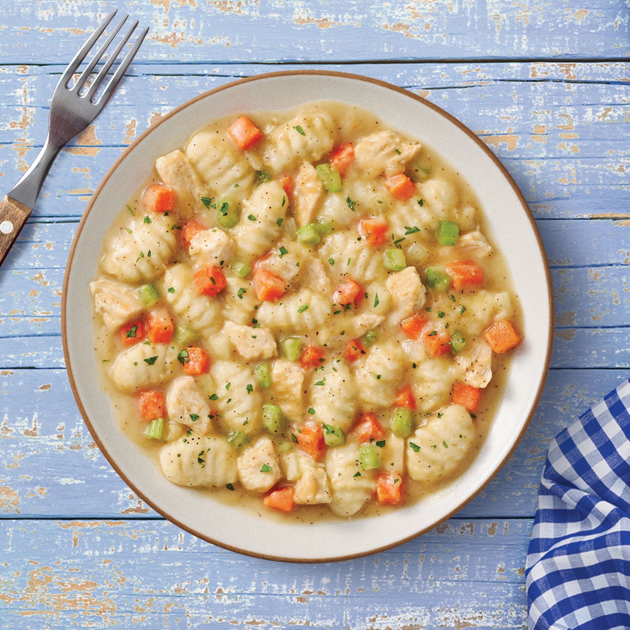 Delicious Eats by Kardea Brown Chicken and Dumplings with Homestyle Sauce, 9.5 oz (Frozen)