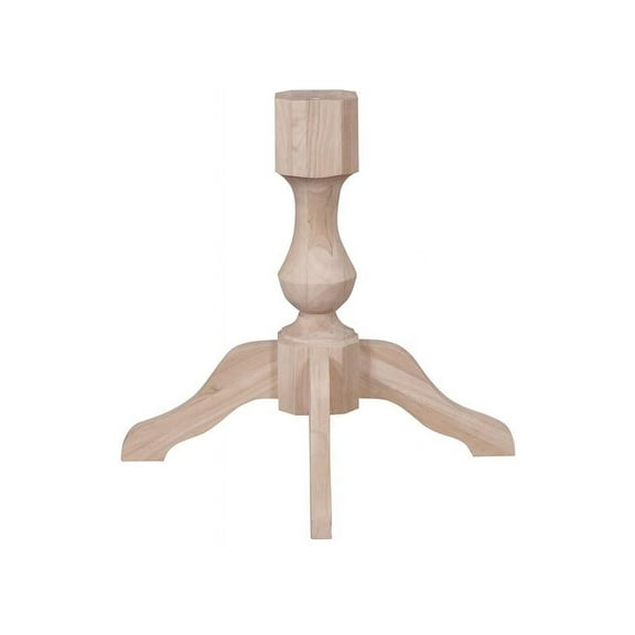 BingLTD - 29" Tall Wilmington Pedestal Table Base (B-R2901-RW-UNF)