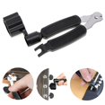 thumbnail image 3 of Guitar Tuning Tool 3 in 1 Stringed Instrument Accessories Guitars String Cutter Pin Puller Guitar Winder String Clamp Remover white, 3 of 6
