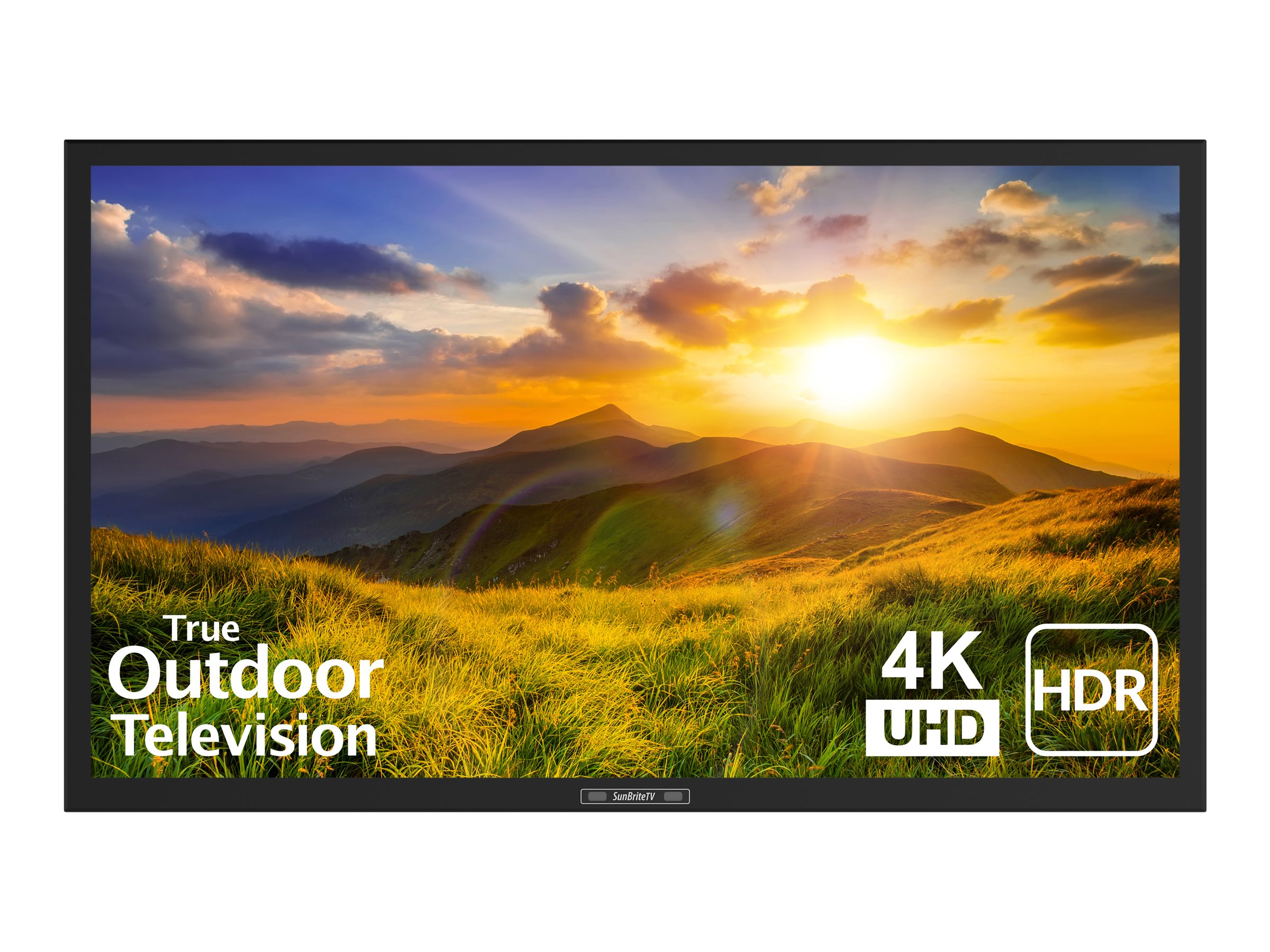 SunBriteTV SB-S2-43-4K - 43" Diagonal Class Signature 2 Series LED-backlit LCD TV outdoor - partial sun - 4K UHD (2160p) 3840 x 2160 - HDR - Quantum Dot - black - image 1 of 4