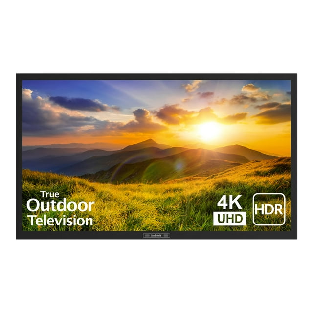 SunBriteTV SB-S2-43-4K - 43" Diagonal Class Signature 2 Series LED-backlit LCD TV outdoor - partial sun - 4K UHD (2160p) 3840 x 2160 - HDR - Quantum Dot - black