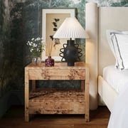 TOV Furniture Hazza Black Pleated Table Lamp