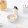 thumbnail image 1 of Ceramic Top Hat Candle Holder Halloween Party Unique Cute Design for Home Table Centerpiece and Celebration, 1 of 8